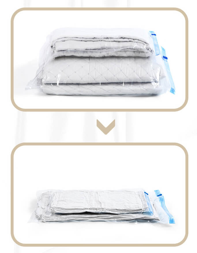 Bedding vacuum storage bag